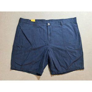 Old Navy Shorts‎ Mens 46 Blue Chino Drawstrings Pockets Zip Button Men NWOT